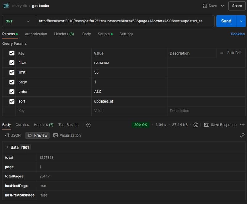 PostgreSQL Database Optmization